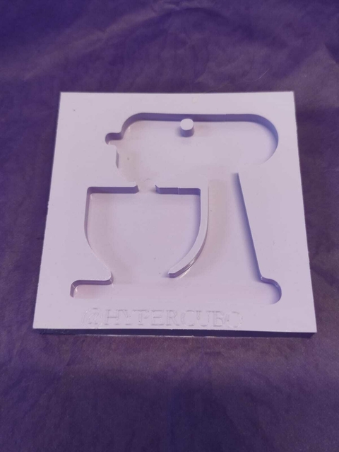 Molde de silicone batedeira