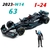 Mercedes W14 2023 1:24 + Boneco #63 George Russell - Bburago