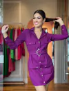VESTIDO MARILIA COM CINTO