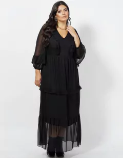 VESTIDO PLUS TULE - PÉTHALA