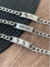 Pulseira Pai de Bebê Personalizada Aço Inox