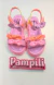 Sandália Baby Infantil Pampili Flower Ref : 722001