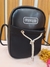 Bolsa Tiracolo Infantil Pampili Cordão em Strass Preta - comprar online