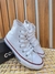 Tênis chuck taylon All star infantil branco.