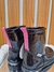 Bota Infantil Feminina Pampili Rubi Preta Furtacor - Luiza Princess kids Teen