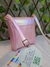 Bolsa Tiracolo Infantil Pampili Strass Rosê Holográfica - Luiza Princess kids Teen