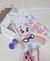 Vestido Infantil Kukie Inverno Branco Panda com Casaco Ref : 72194 - loja online