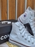Tênis Cano Alto Converse Chuck Taylor All Star Branco/Branco/Marinho Branco. - Luiza Princess kids Teen