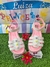 Sandália de Led Infantil Pampili Lulli Corações Rosa / branca Ref: 697026 - comprar online