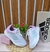 Tênis Adidas Tensaur Run 2.0 K Feminino Branco Lilás e Verde Ref : IG1248