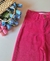 Calça Jeans Wide Leg Cargo Feminino Infantil - Trajadinhos na internet