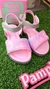 ￼Sandália Infantil Menina Pampili Candy- Rosa Balet/Prata Ref : 25500 na internet