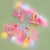 Sandália de Led Infantil Pampili Lulli Corações Rosa Giz e Colorida REF : 697026 - comprar online