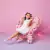 Sandália de Led Infantil Pampili Lulli Corações Rosa Giz e Colorida REF : 697026 - comprar online