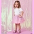 ￼Sandália Infantil Menina Pampili Candy- Rosa Balet/Prata Ref : 25500 - loja online