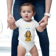Body Bebê Oxum Ora Yê Yê Ô | Umbanda e Candomblé - comprar online