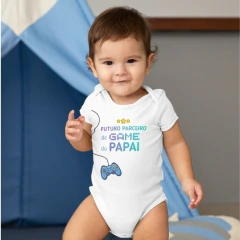 Body Bebê Futuro Parceiro de Game do Papai - comprar online