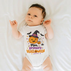 Body Bebê Meu Primeiro Halloween | Body Halloween Infantil - comprar online