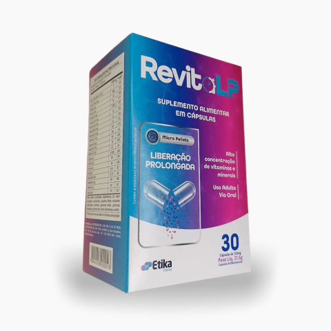 Revita LP 30 Cápsulas Etika Farma - 4 caixas - comprar online
