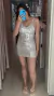 VESTIDO PAETE PRATA - comprar online