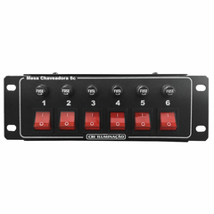 Mesa Chaveadora Para Audio E Video 6 Canais Entrada Borne/Sindal - loja online