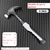 Martelo Unha Cabeça 29mm Emborrachado Alto Carbono 500g - comprar online