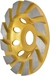 Imagem do Disco de Desbaste Turbo 100mm para Concreto e Pedra Amarelo