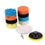 kit Limpeza veicular esponja abrasiva+escovas+kit polimento