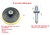 Suporte Para Lixa 125mm Para Esmerilhadeira Lixadeira