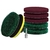 kit Limpeza veicular esponja abrasiva+escovas+kit polimento - comprar online