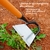 Enxada Curvada para Capinar e Jardinagem Prática 27,5cm - AngryBee