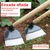Imagem do Enxada Jardim E Solo Com Lâmina Aço Manganês Afiada 22,5 cm