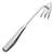 Ferramenta Manual para Remoção de Ervas Daninhas Inox 34cm