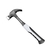 Martelo Unha Cabeça 25mm Emborrachado Alto Carbono 250g