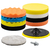 Kit Polimento 5 Polegadas Furadeira Adaptador Pad M14 11pçs