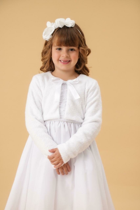 Casaco de pele branco Cattai