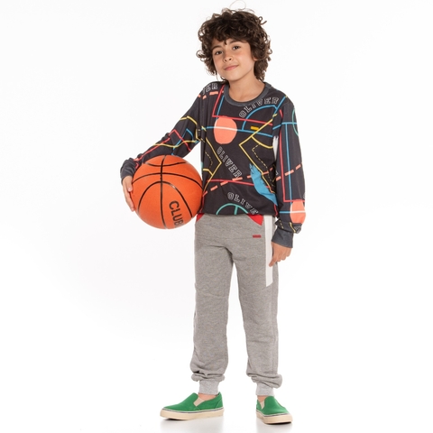 Blusão com recorte na manga