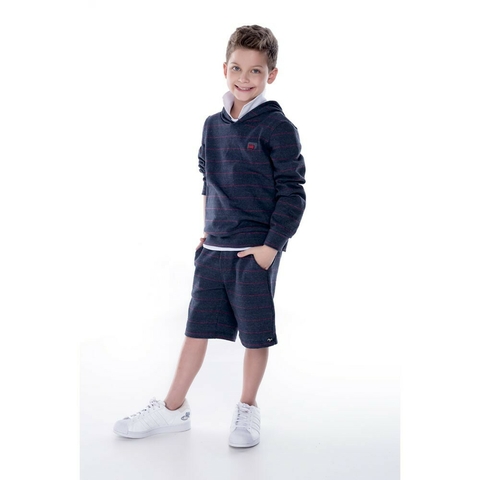 Blusão de malhão listrada