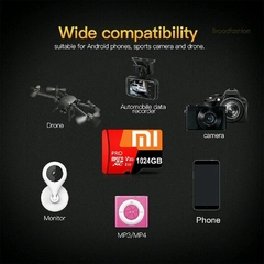 Tarjetas de memoria 1024 gb SD con Adaptador - tienda en línea