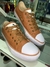 Tênis Casual Courino Cor Caramelo - comprar online
