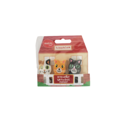 Borracha Animal Planet Cats com 3 Unidades - Molin - comprar online