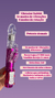 Vibrador Rabit 36 modos rotativo e estimulador clitoriano RECARREGAVEL - comprar online