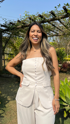 BLUSA SEM ALÇA ÉMILLE - comprar online