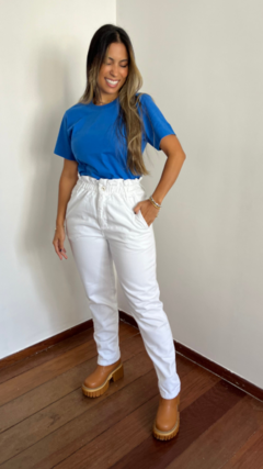 CALÇA ANNE BAGGY ELÁSTICO NO CÓS - ELDORADO FLAGSHIP