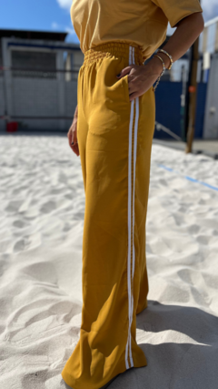 CALÇA WILLIAMS ESPORTIVA PANTALONA - MOSTARDA - comprar online