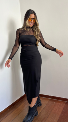 BLUSA DONATELA TULE - ACOMPANHA TOP - ELDORADO FLAGSHIP
