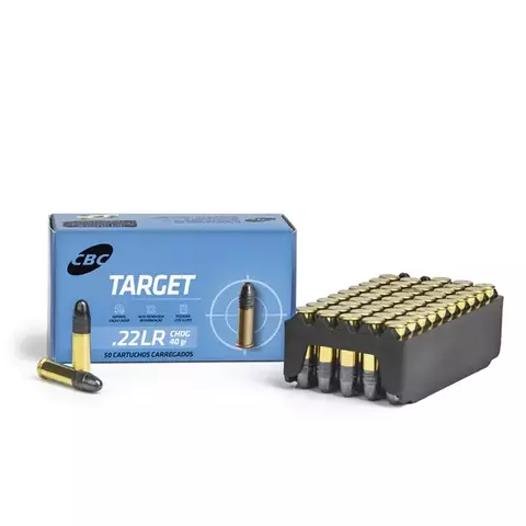 Munição CBC .22LR CHOG 40GR TARGET