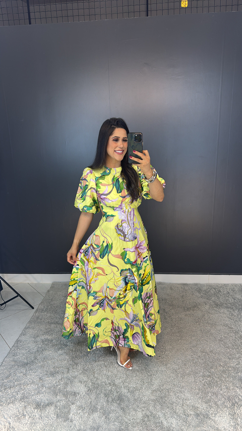 Vestido Longo Agua Viva Buque - comprar online