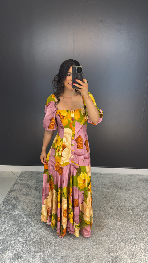 Vestido Cropped Chita Bella