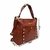 Bolsa Feminina Estilosa Transversal Mao Ombro Detalhes Alca Tiracolo Florida Tacha Metal Punk Rock - comprar online